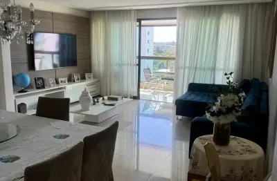 Apartamento de 102m2 , com 3/4, suite, varanda gourmet ,alphaville 1