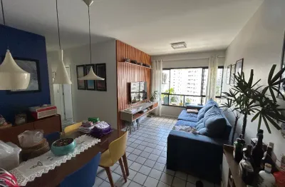 Apartamento de 75m2, com 3/4, sendo um revertido, suite, cidade jardim