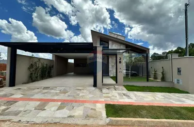 Casa térrea 3 quartos no álamos - nova - com piscina