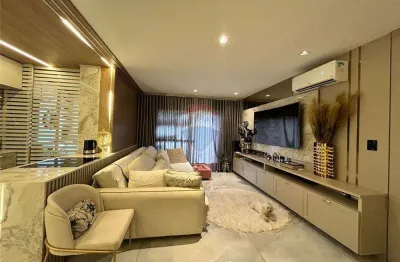 Kube resort 3 dormitórios mobiliado com sacada e lavabo a melhor opção
