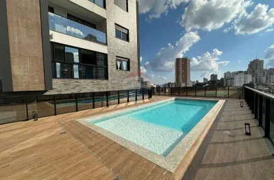 Apartamento 2 suítes e 2 vagas semi mobiliado - ed gare centrale