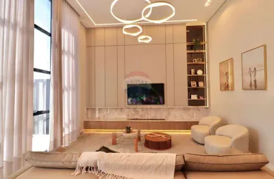 Casa de Alto Padrão no Bairro Álamos | 3 Suítes, Final de Rua e Projeto Contemporâneo