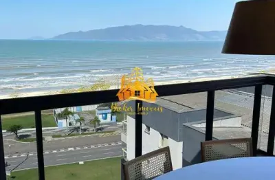 Apartamento luxuoso frente ao mar, lindíssimo no edifício paternon- jardim aruan em caraguatatuba sp