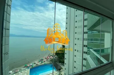 Apartamento frente ao mar pé na areia na prainha - costa esmeralda com vista infinita para o mar