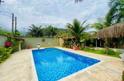 Casa de praia térrea maravilhosa no capricornio, na praia do massaguaçú em caraguatatuba-sp.