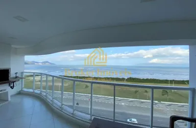 Apartamento lindíssimo com vista espetacular para o mar no edifício malbec no jardim aruan com varanda gourmet