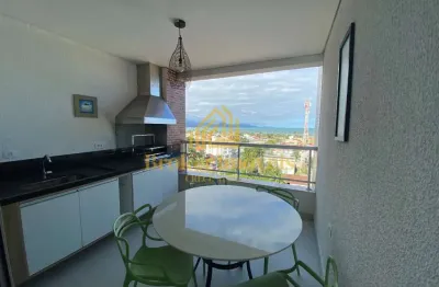 Apartamento locação definitiva no jardim britânia à 400 metros da praia com vista para o mar