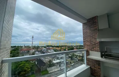 Apartamento Locação definitiva no jardim Britânia à 400 metros da praia com vista para o mar