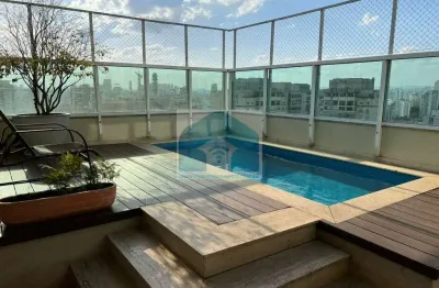 Cobertura brooklin,  4 suites, 5 vagas, 285m², com lazer clube.