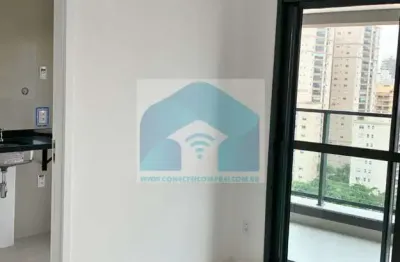 Apartamento a venda brooklin 1 dormitório, 1 suite, 1 lavabo, 1 vaga 38 m² com lazer.