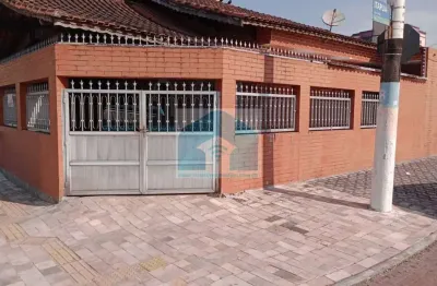 Casa na vila tupi praia grande sp, com 2 dormitórios, 1 suíte