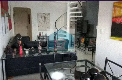 Cobertura apartamento santo amaro  com 3 quartos à venda, 174m² - santo amaro