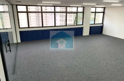 Aluga-se sala comercial brooklin novo 130 m2 próximo ao metro