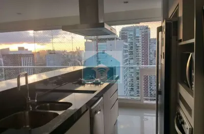 Apartamento brooklin com 3 suítes  e 5 banheiros 2 vagas à venda, 138 m²