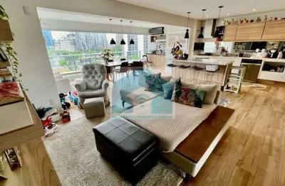 Apartamento brooklin ,132m², 3 suítes varanda gourmet +escritório , 2 vagas, com lazer .