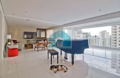 Apartamento campo belo mobiliado , 442m², 5 dormitorios , 4 suites , 6 vagas.