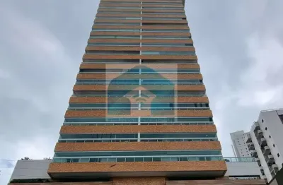 Apartamento na vila guilhermina, praia grande sp, com 3 dormitórios, 3 suítes.