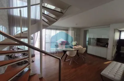 Apartamento duplex vila nova conceição  com 1 suite na  lazer, 2 vaga, 104m²