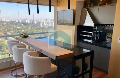Apartamento campo belo mobiliado vende 2 dormitórios 2 suítes , 3 vagas , 170 m². lazer de clube