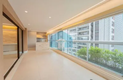 Apartamento  jardim das acácias/ brooklin 139m²- 3 suíte -  2 vagas varanda gourmet