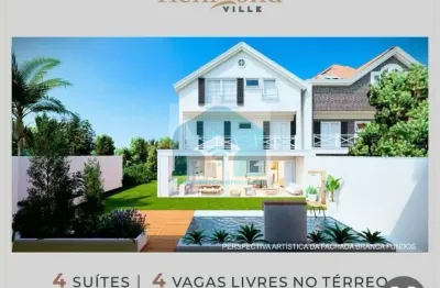 Condominio casa sobrado  santo amaro/alto da boa vista 497,30 m² últil 4 suites 4 vgas