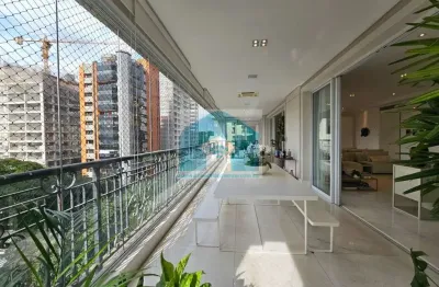 Apartamento em moema 405m²- 4 suítes -5 vagas- varanda gourmet-alto padrão