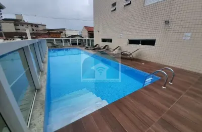 Apartamento no vila tupi, praia grande sp, com 1 dormitório