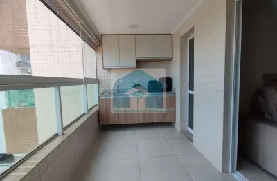 Apartamento no bairro ocian praia grande sp, com 2 dormitórios,1 suíte