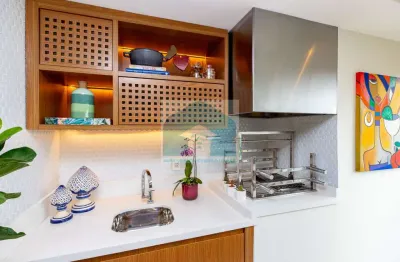 Apartamento varnda gourmet granja lulieta locação 209m² 3 suítes 4 vagas