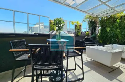 Cobertura apartamento no brooklin 305m²  4 quartos sendo 3 suítes - 3 vagas