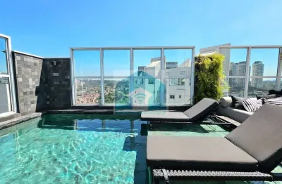 Cobertura apartamento no brooklin 305m²  4 quartos sendo 3 suítes - 3 vagas