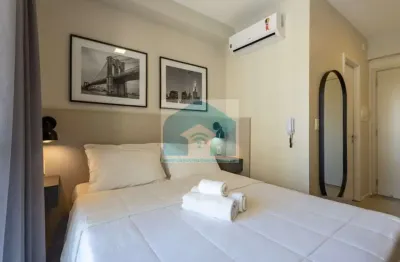 Apartamento Jardim das Acácias 22 m²- studio 1suíte Mobiliado