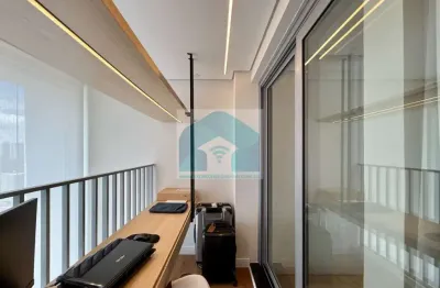 Apartamento  jardim das acácias /brooklin  com 1 quarto à venda,1 vaga  61m²