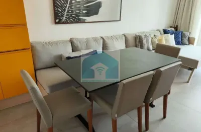 Apartamento totalmente mobiliado no brooklin ? 2 suítes e 2 vagas!