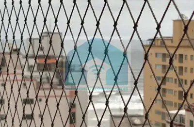 Apartamento no bairro da aviação praia grande sp, com 3 dormitórios, 1 suite