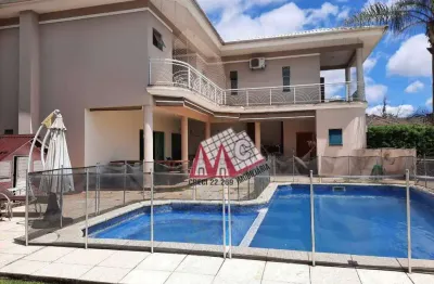 Casa com 3 dormitórios à venda, 540 m² por r$ 2.300.000,00 - condomínio portal do sabiá - araçoiaba da serra/sp