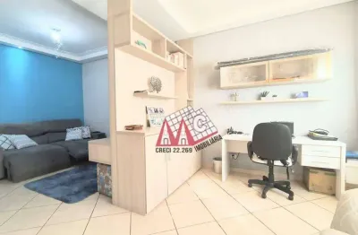 Linda casa com 2 dormitórios à venda, 100 m² por r$ 470.000 - jardim wanel ville iv - sorocaba/sp