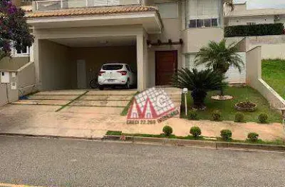 Sobrado com 3 dormitórios à venda, 257 m² por r$ 1.980.000,00 - condomínio residencial aldeia da mata - votorantim/sp