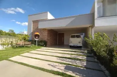 Casa nova com 3 suítes, closet e piscina aquecida à venda, 190 m² por r$ 1.300.000 - condomínio sunlake - sorocaba/sp
