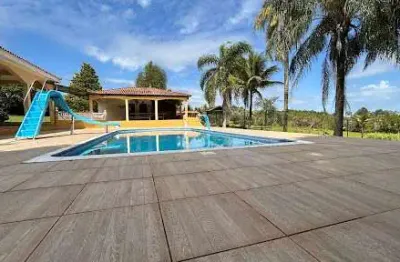 Chácara com 3 dormitórios à venda, 5000 m² por r$ 899.000,00 - cercado - araçoiaba da serra/sp