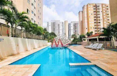 Apartamento com 2 dormitórios para alugar, 48 m² por r$ 2.080,00/mês - campolim - sorocaba/sp