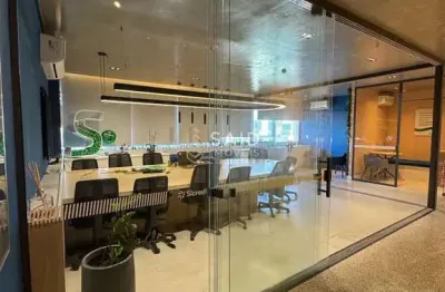 Sala comercial de alto padrão no helbor  corporate pronta para escritório