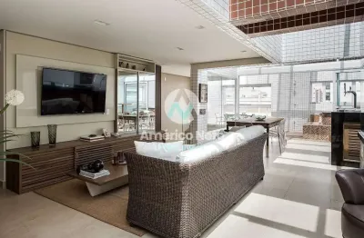 Apartamento triplex à venda, 254 m² por r$ 2.400.000,00 - osvaldo cruz - são caetano do sul/sp