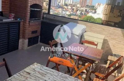 Cobertura com 2 dormitórios à venda, 100 m² por r$ 699.000,00 - barcelona - são caetano do sul/sp