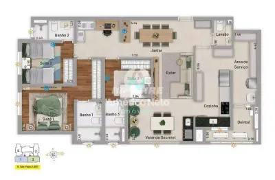 Apartamento à venda, santa paula, são caetano do sul, sp