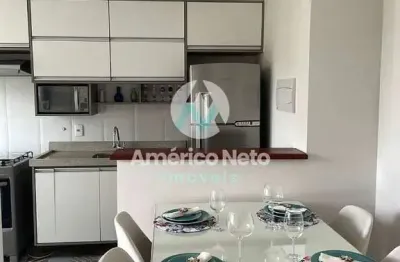 Apartamento todo mobiliado com 2 dormitórios para alugar, 48 m² por r$ 2.400,00/mês - vila santa ri