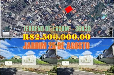 Terreno à venda em área nobre de duque de caxias - jardim 25 de agosto - rj