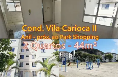 CONDOMÍNIO RESIDENCIAL VILA CARIOCA II - Apartamento 2 quartos a venda - Condomínio Vila Carioca II, Anil, Rio de Janeiro/RJ