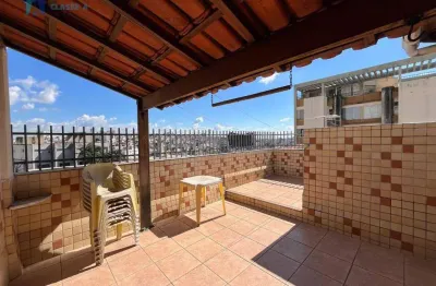 Cobertura com 3 dormitórios, 122 m² - venda por r$ 750.000,00 ou aluguel por r$ 3.887,00/mês - carlos prates - belo horizonte/mg