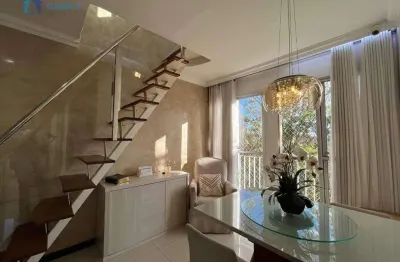 Classe a oferece esta cobertura com 3 dormitórios à venda, 140 m² por r$ 620.000 - joão pinheiro - belo horizonte/mg